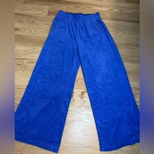 Terrycloth pants